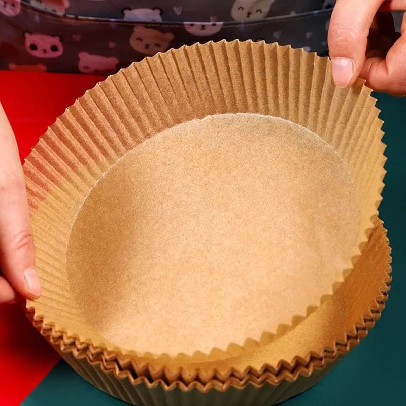 Air Fryer Parchment Paper Liners, Set of 50 in non-stick, product photograph