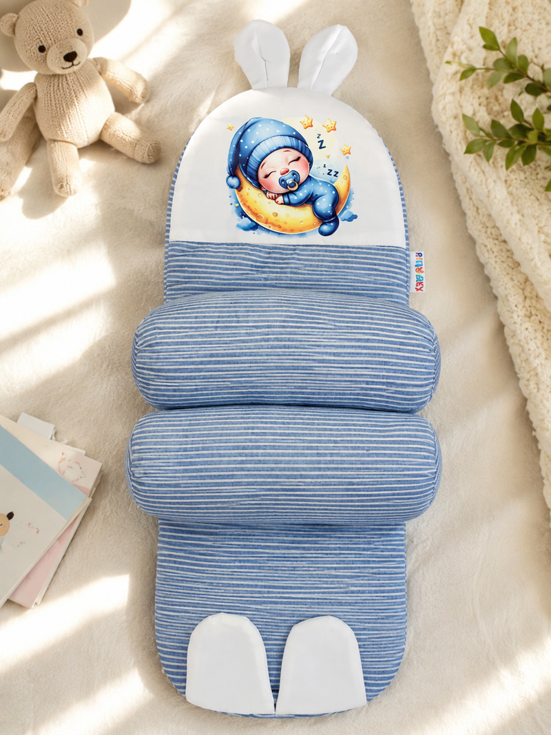 Baby Head Support Travel Pillow in food-grade silicone, product photograph