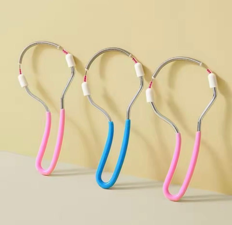 Facial Hair Removal Roller in stainless steel, product photograph